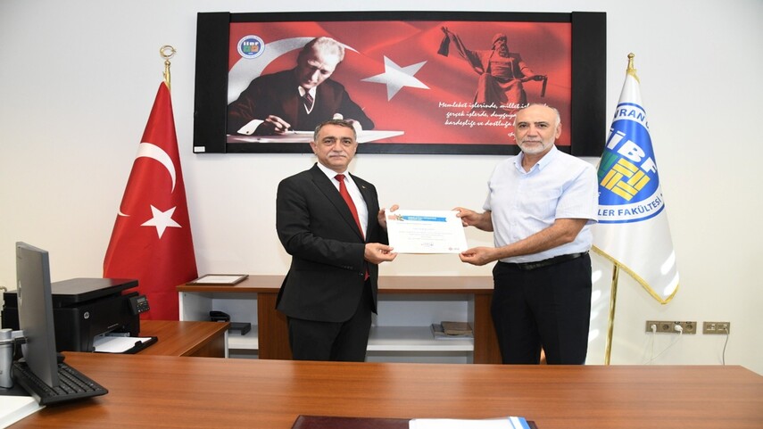 Rektör Prof. Dr. Mustafa Kasım Karahocagil'den İİBF Fakültesine Hayırlı Olsun Ziyareti