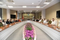Rektörümüz, İİBF Kalite Temsilcisi Öğrenciler ve Topluluk Başkanlarıyla Bir Araya Geldi