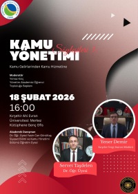 Kamu Yönetimi Söyleşileri 