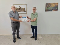 Doç. Dr. Ethem MERDAN'a Tebrik Ziyareti